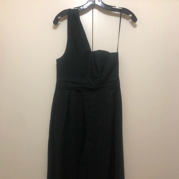 NWT A.L.C. Athelia One-Shoulder Wide-Leg Jumpsuit - Picture 7 of 12